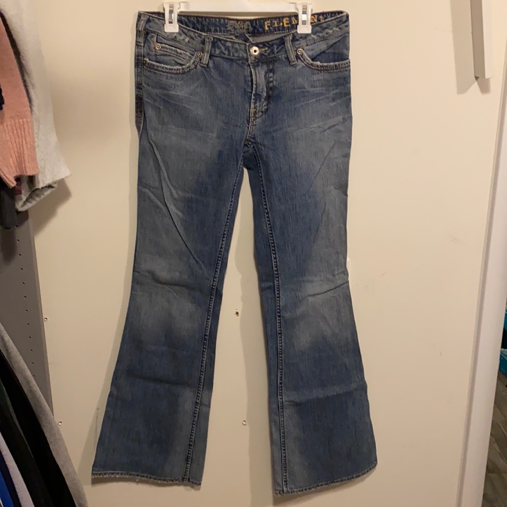 Silver Jeans Element flare leg jeans